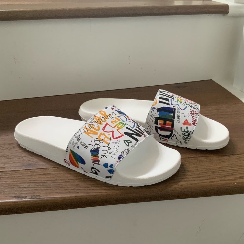 UA Unisex Core Remix Pride Slides